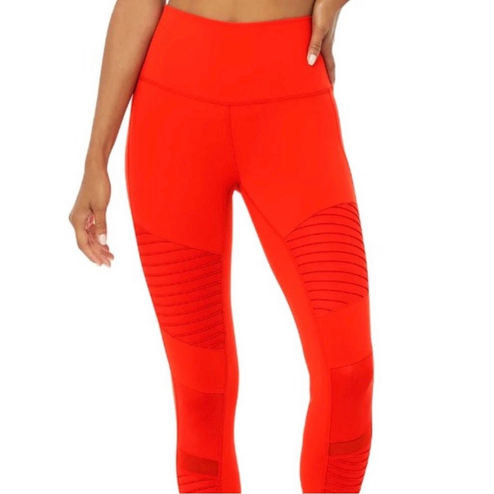 Alo High-waist Moto Leggings